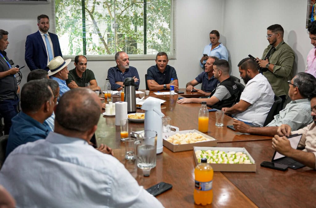 Reunião marcou mais um passo importante na construção de uma política agrícola sólida e duradoura no Acre. Foto: Assessoria Seagri