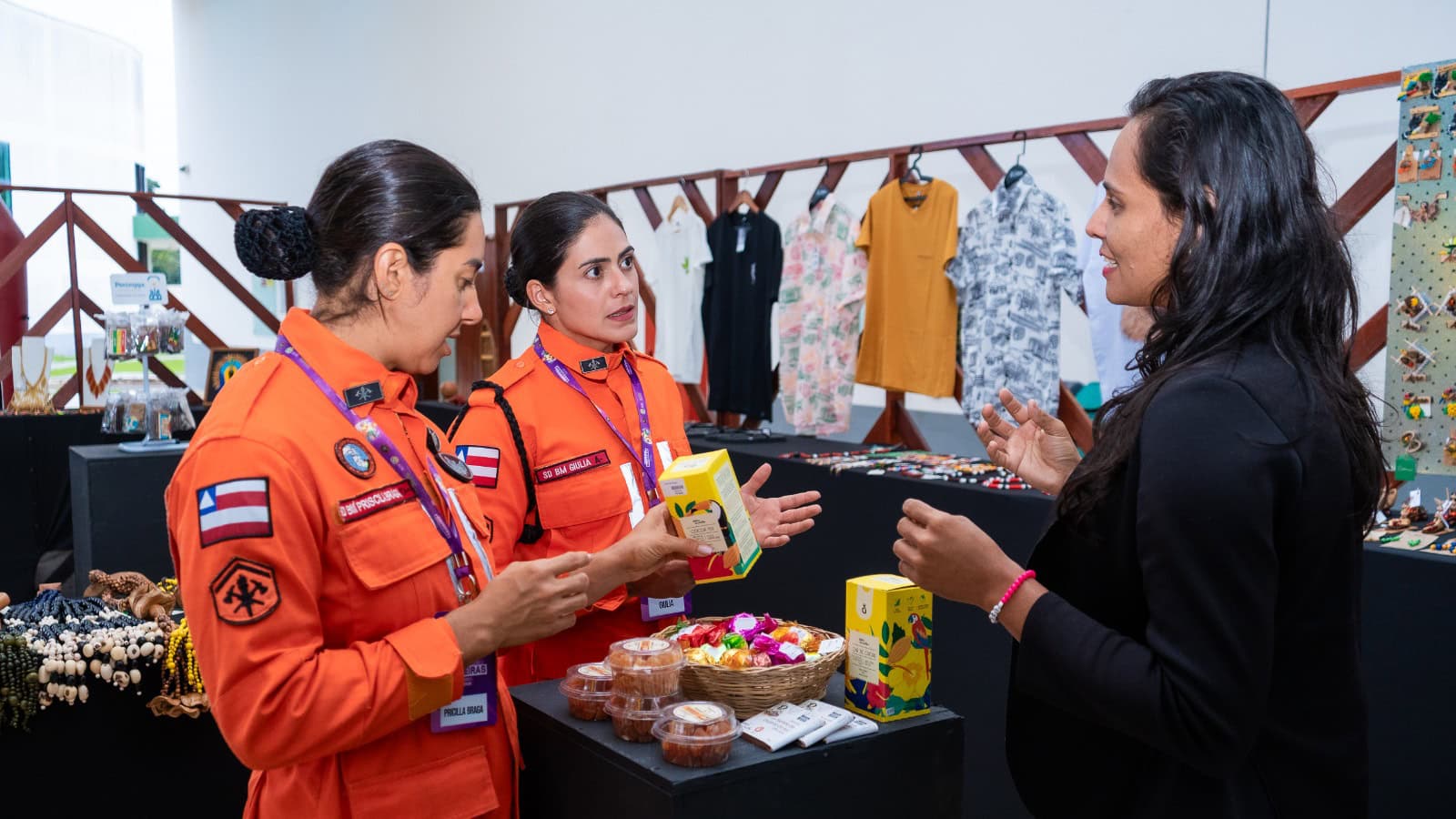estado-apresenta-artesanato,-gastronomia-e-turismo-do-acre-no-11o-encontro-nacional-de-bombeiras-militares