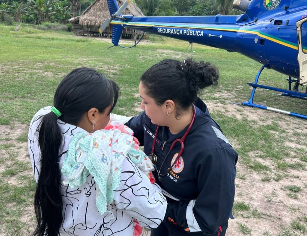 ciopaer-realiza-resgate-aeromedico-de-bebe-com-complicacoes-respiratorias-em-aldeia-indigena-no-interior-do-acre